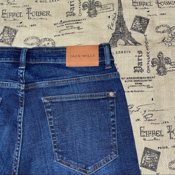 Jack Wills NWT! Washed Blue Denim Short Size 32 - Picture 8 of 14